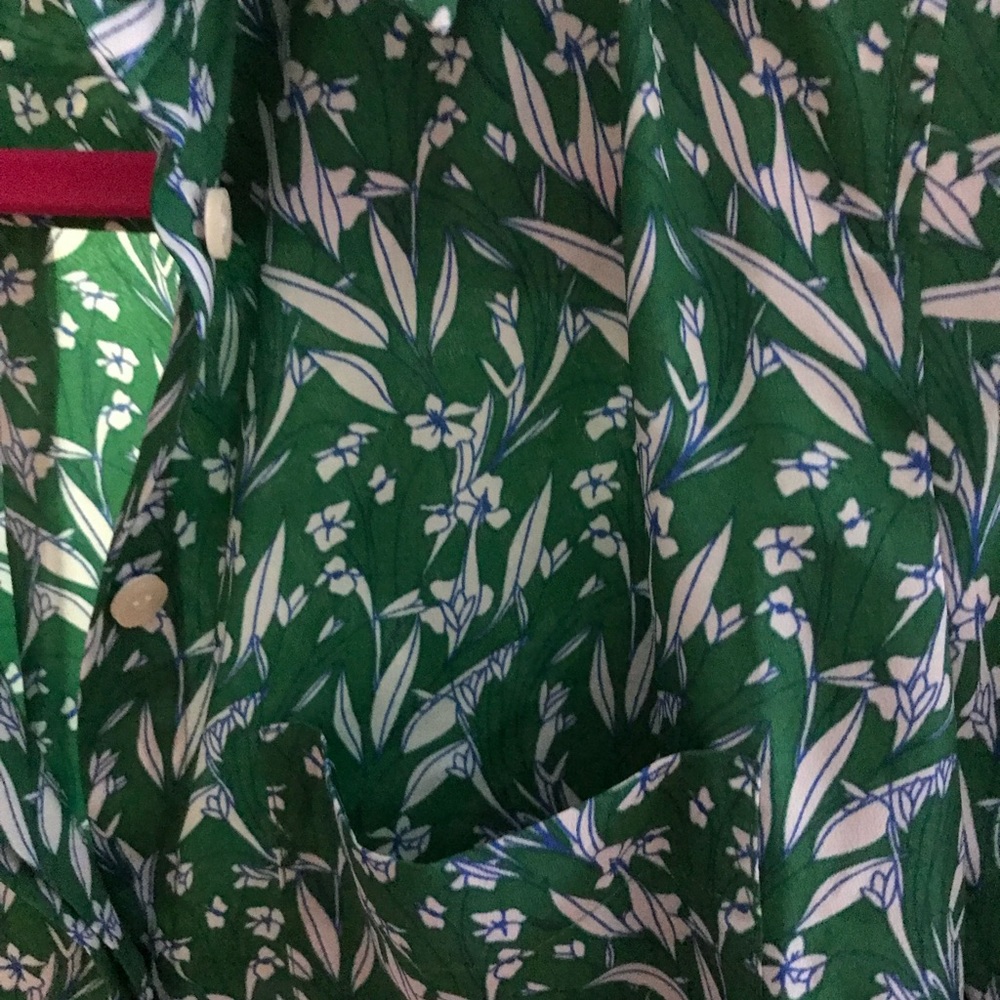 Polyester Button Down Shirt - image 4